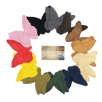 Butterfly Shaped Suede Leather Elbow Patch/Embellishment