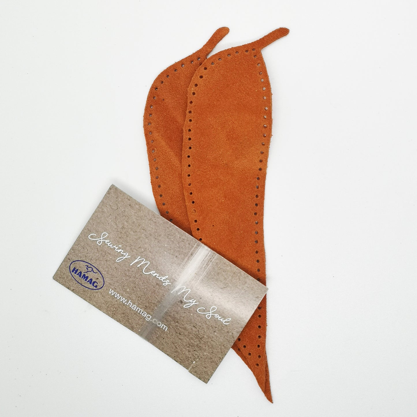Leaf Shaped Suede Leather Elbow Patch/Embellishment