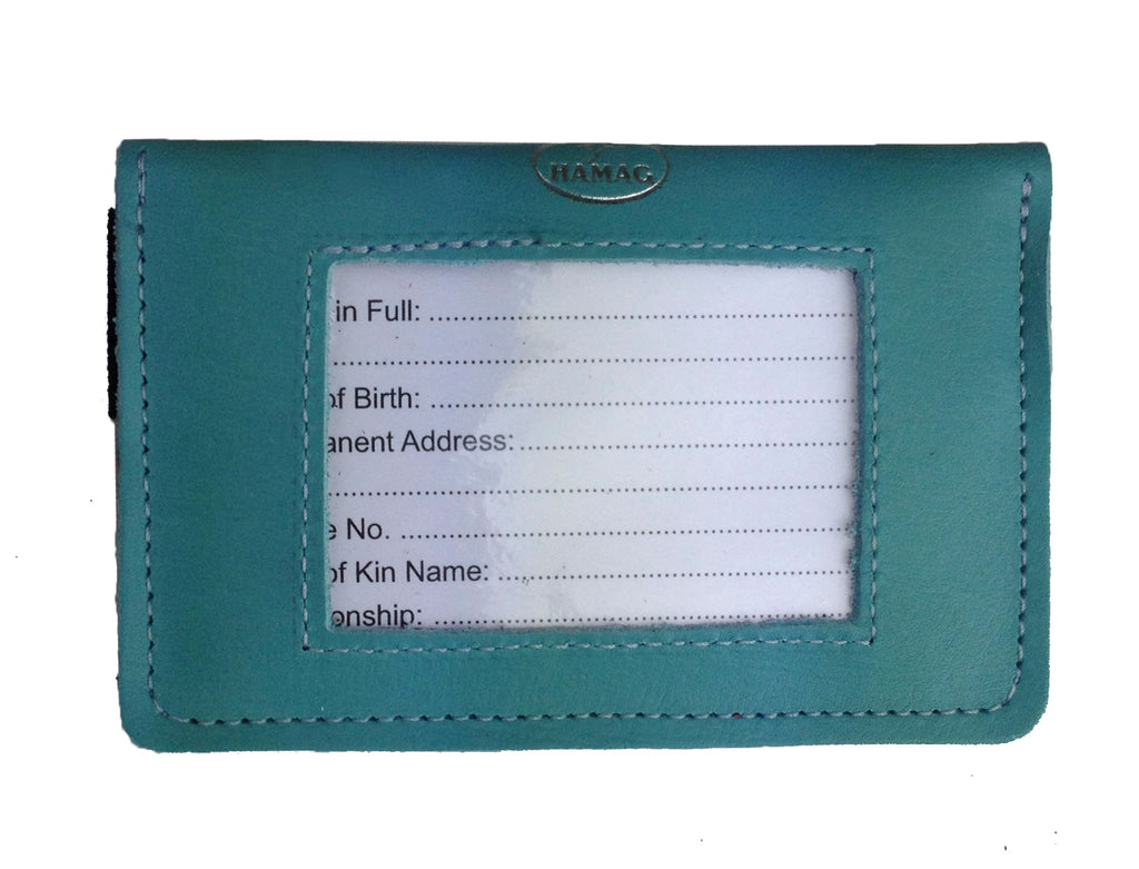 Coloured Leather Equestrian Medical Armband Hamag