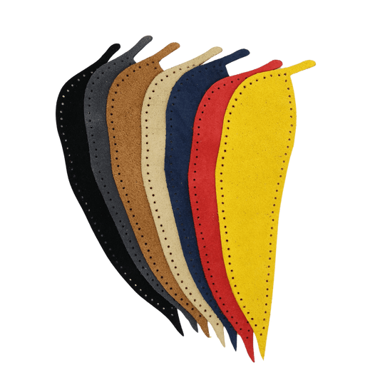 Leaf Shaped Suede Leather Elbow Patch/Embellishment