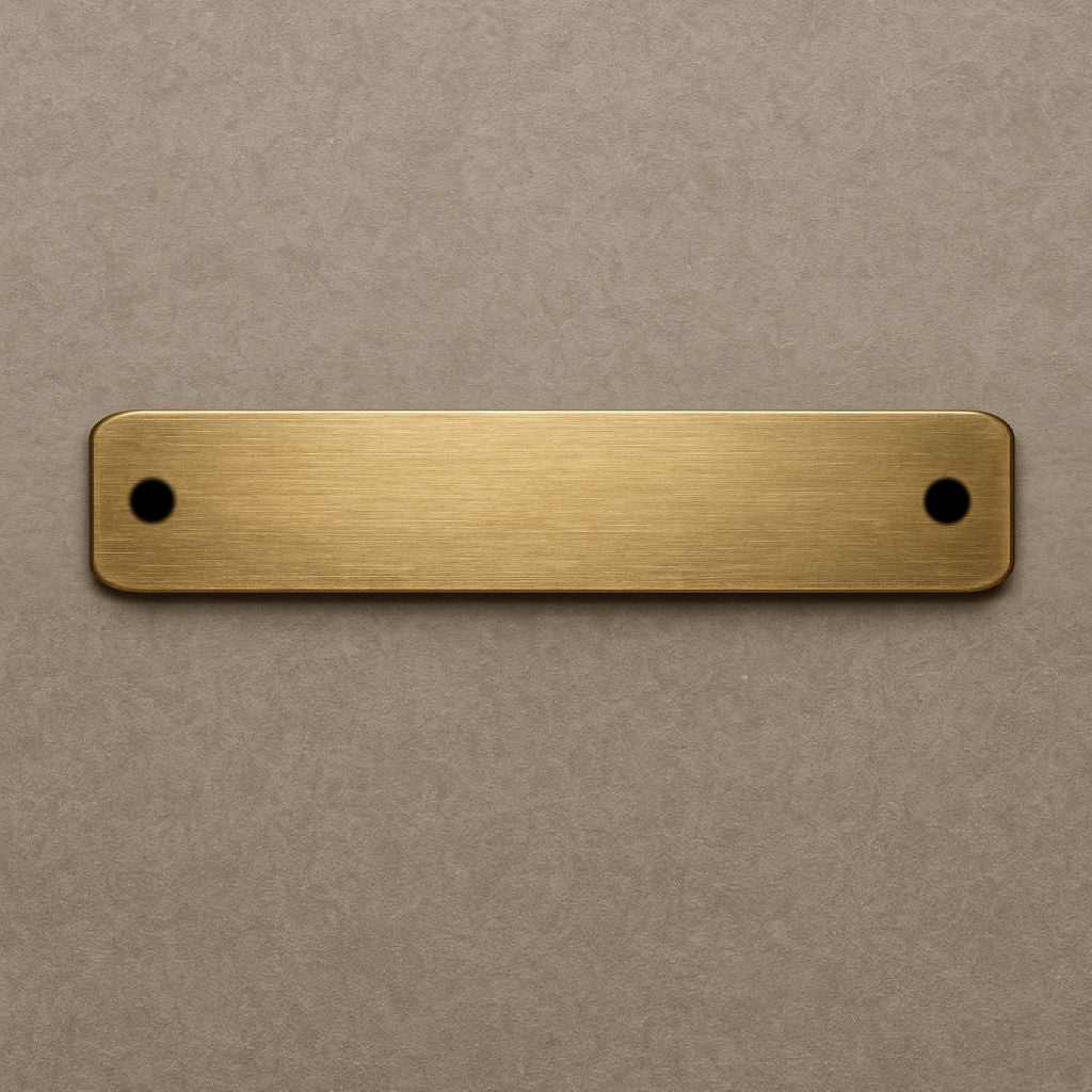 Horse Halter Nameplate - Square Ends