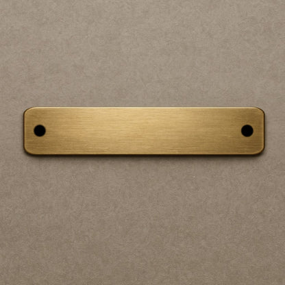Horse Halter Nameplate - Square Ends