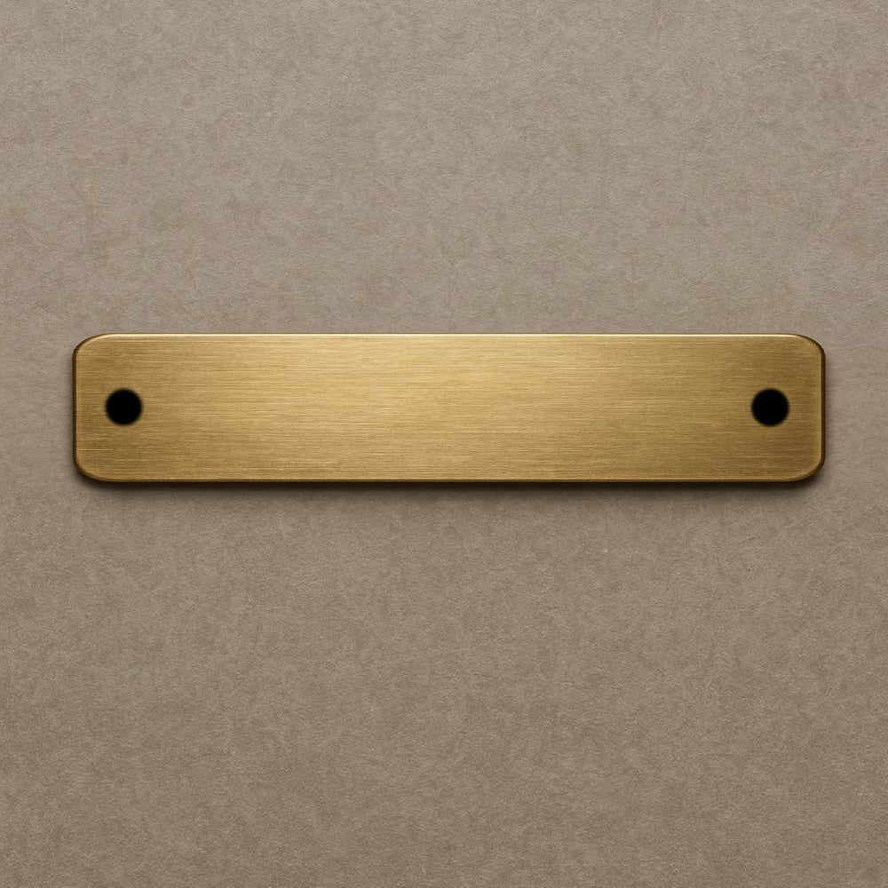Horse Halter Nameplate - Square Ends