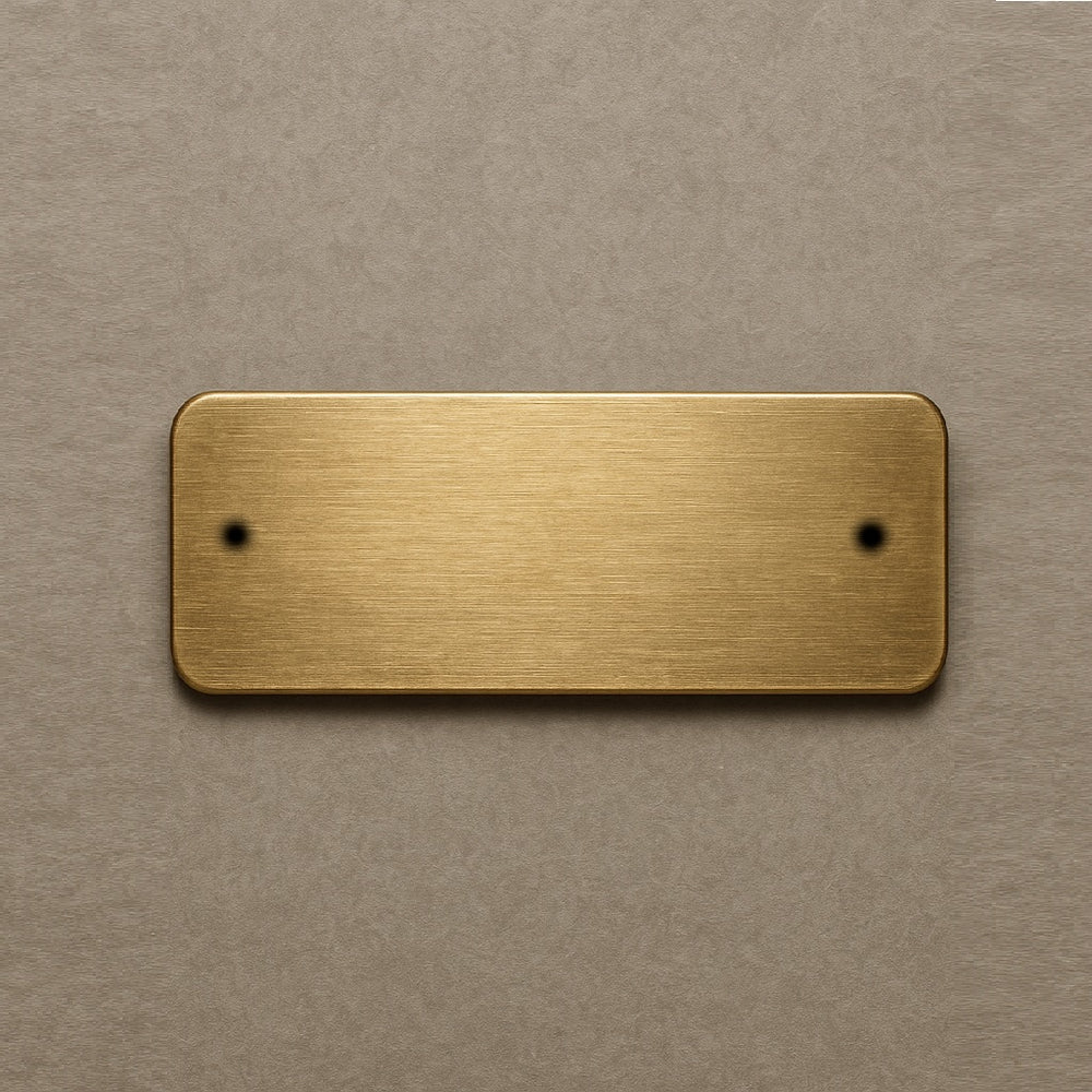 Horse Halter Nameplate - Square Ends