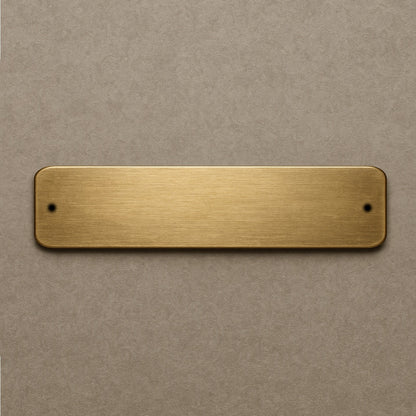 Horse Halter Nameplate - Square Ends