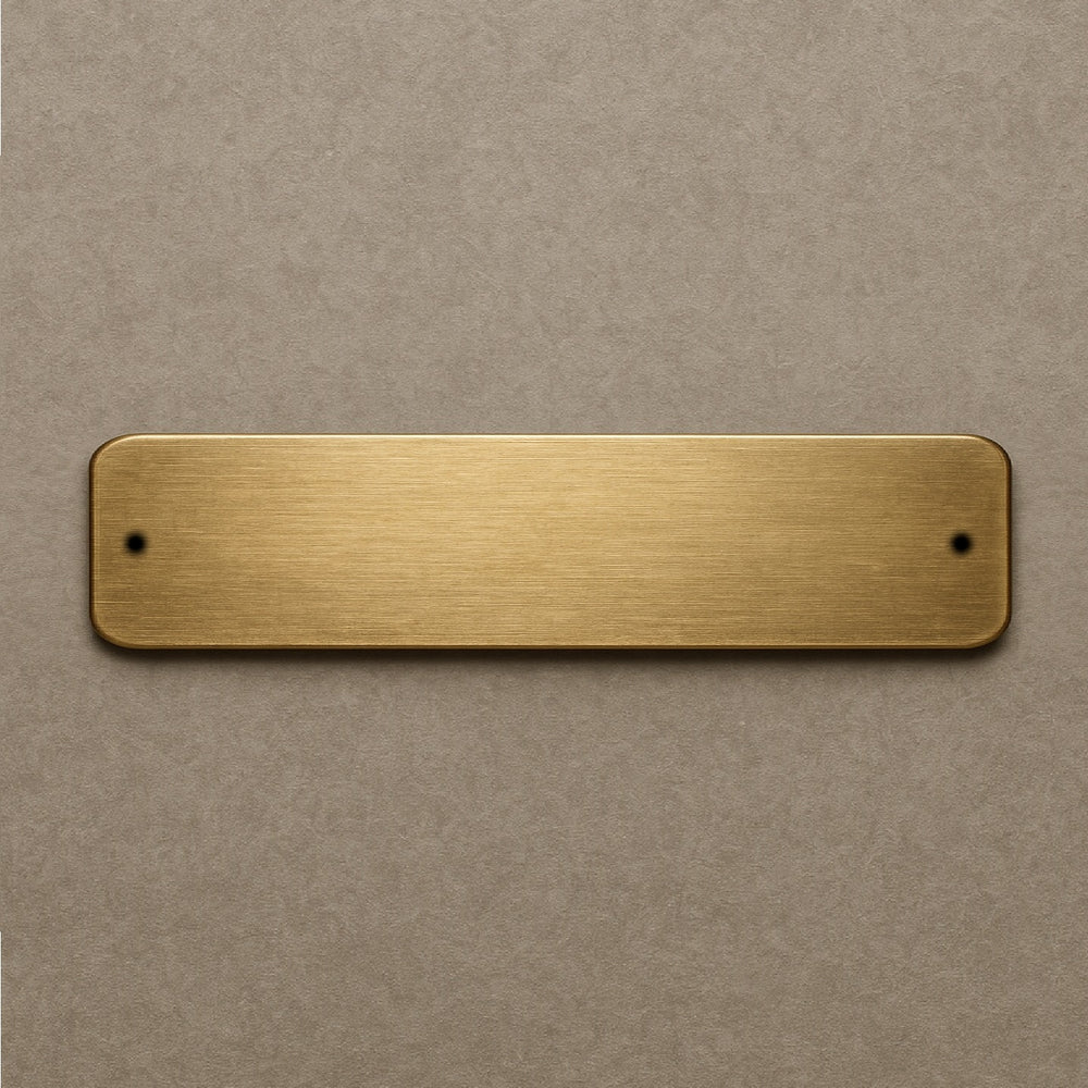 Horse Halter Nameplate - Square Ends