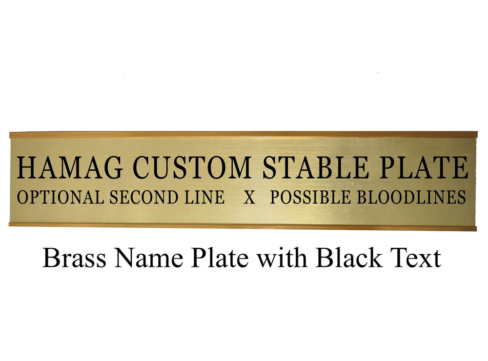 Slide-In Stable or Office Plate