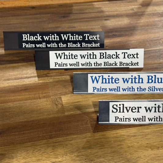 Bracket for Desk Office Nameplate