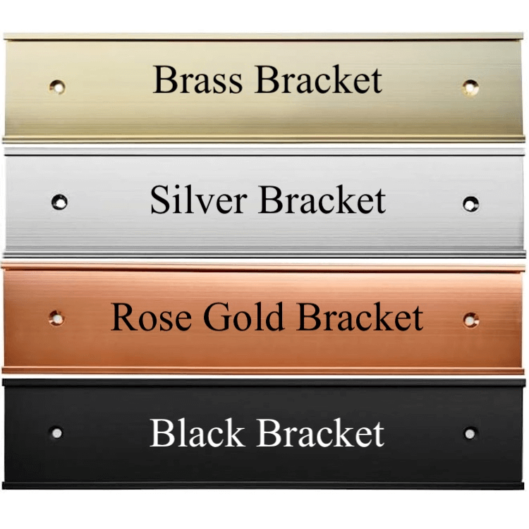 Bracket for Slide-In Stable or Office Nameplate