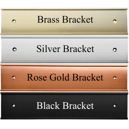 Bracket for Slide-In Stable or Office Nameplate