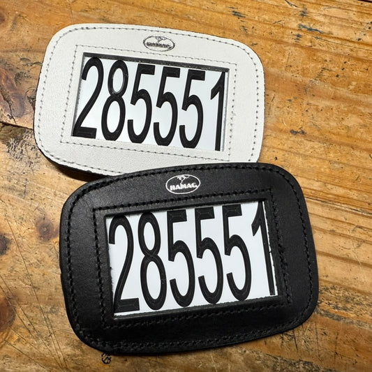 Engraved Numbers for Equestrian Number Holders (Pair)
