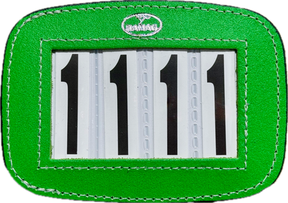 Equestrian Australia Stallion Hamag™ Leather Halter Number Holders (Pair)