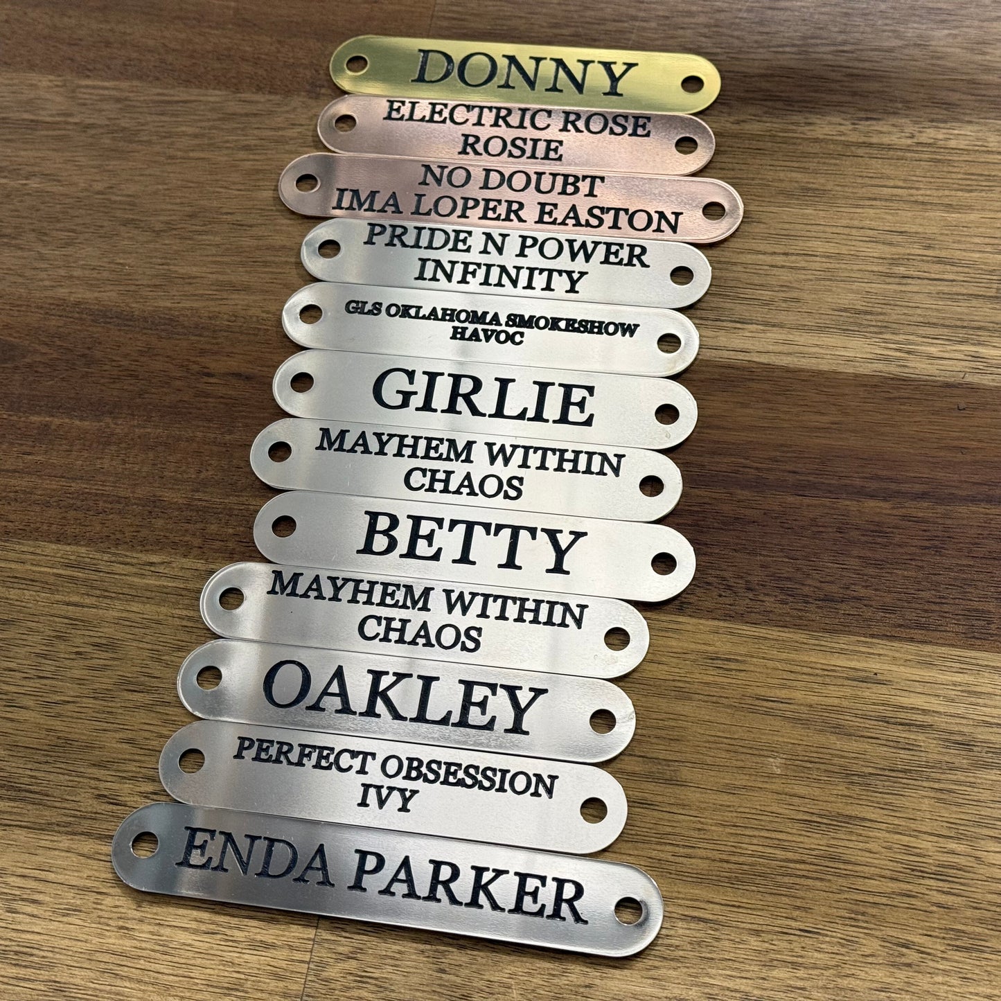 Horse Halter Nameplate