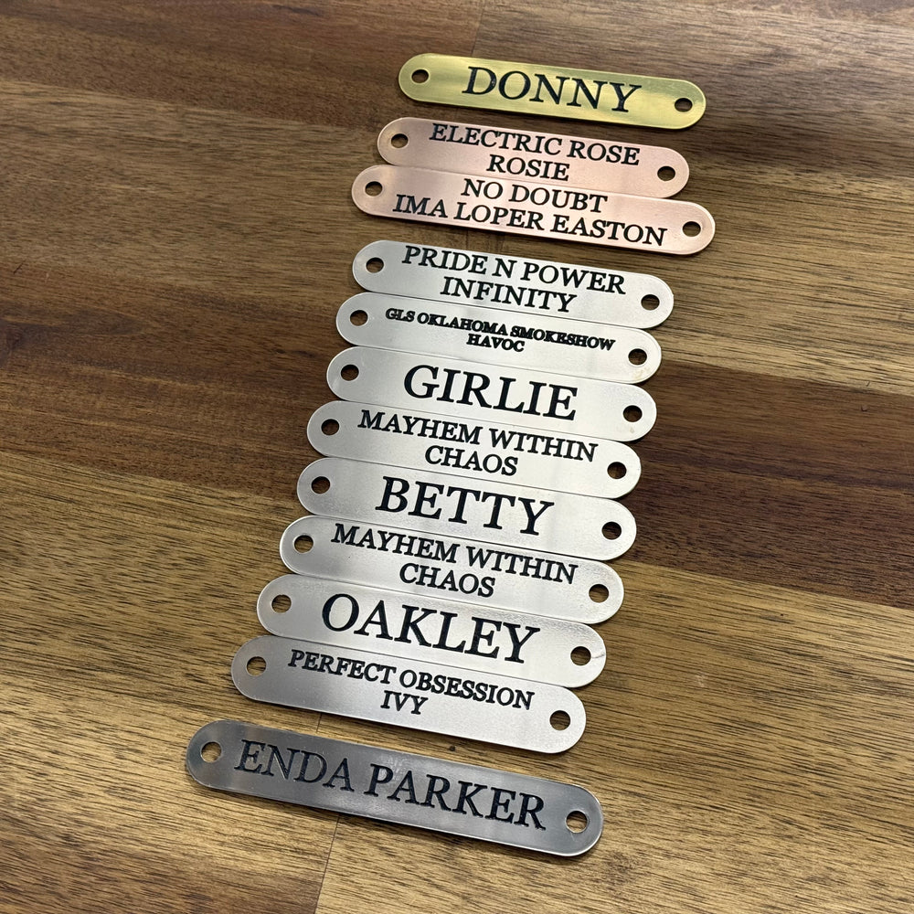 Horse Halter Nameplate
