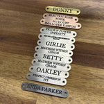 Horse Halter Nameplate