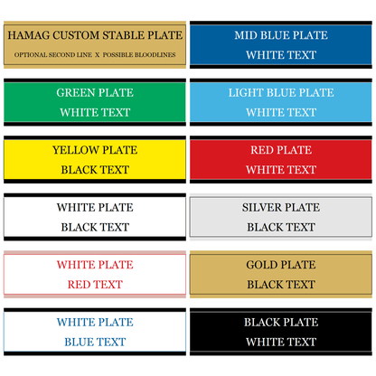 Slide-In Stable or Office Nameplate