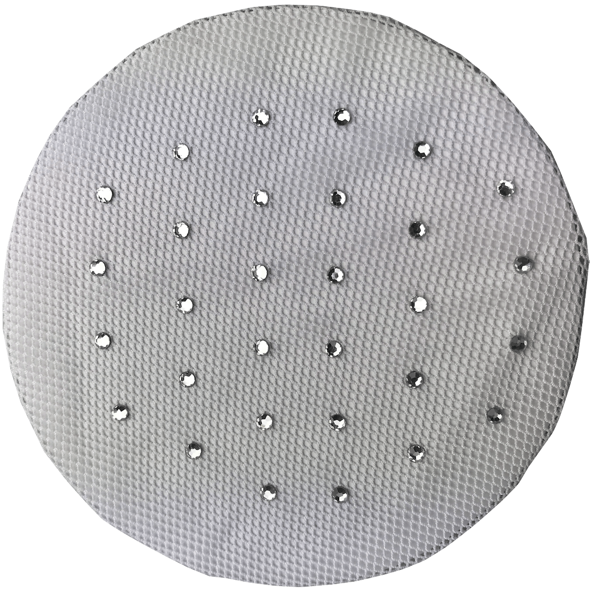 Nylon Hair Bun Net - with Diamantes