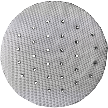 Nylon Hair Bun Net - with Diamantes