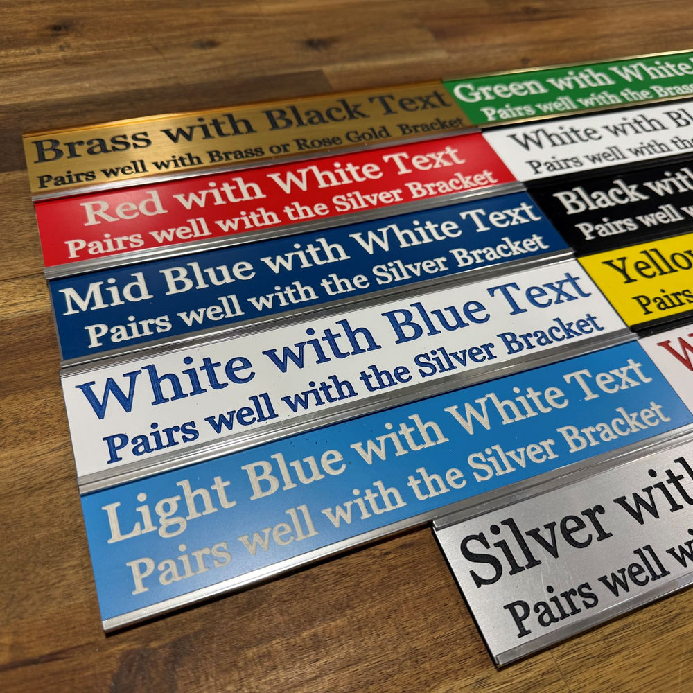 Slide-In Stable or Office Nameplate