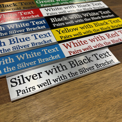Slide-In Stable or Office Nameplate