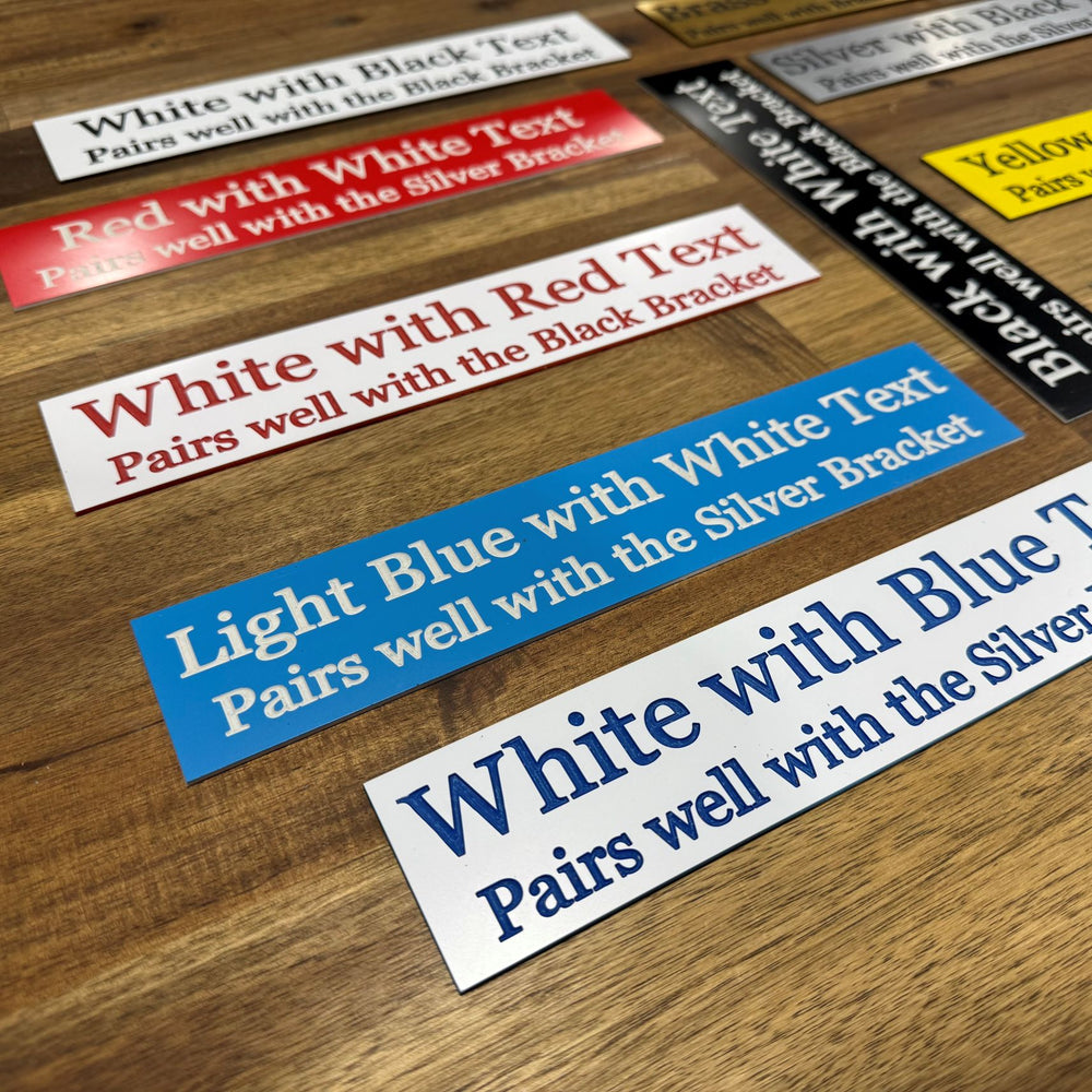 Slide-In Stable or Office Nameplate