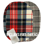 Tartan Elbow or Knee Patch with Backing