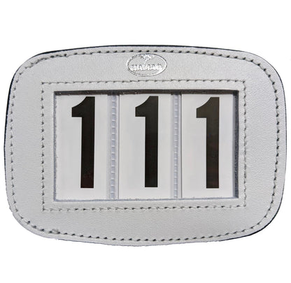 Hamag™ Leather Saddle Cloth Number Holders (Pair)