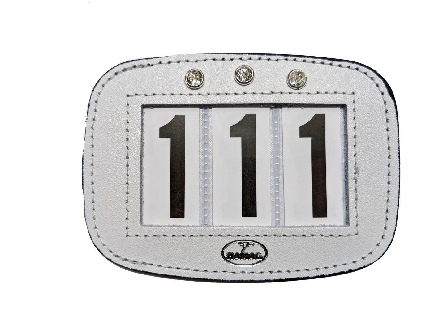 Hamag™ Leather Bridle Number Holders (Pair)