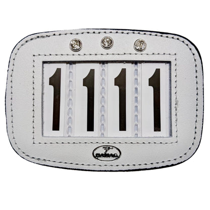 Hamag™ Leather Saddle Cloth Number Holders (Pair)