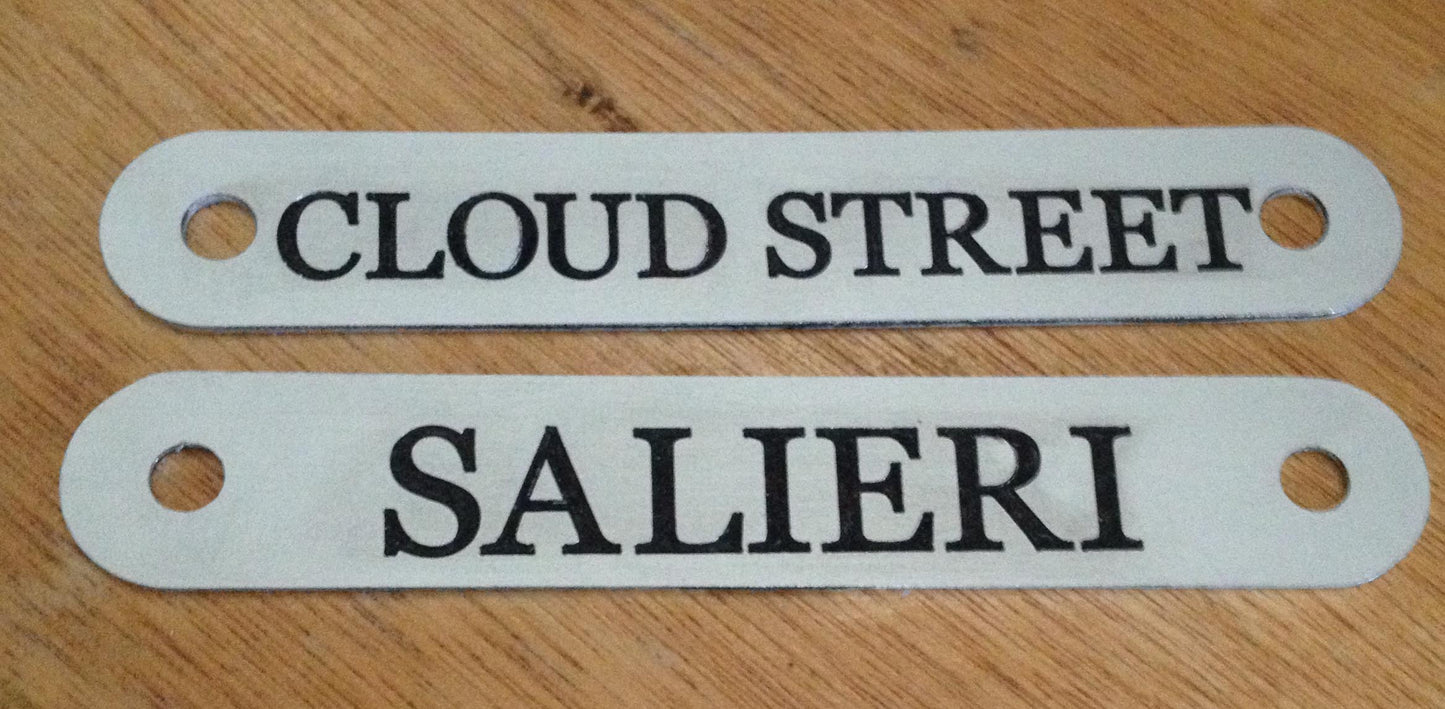 Horse Halter Nameplate