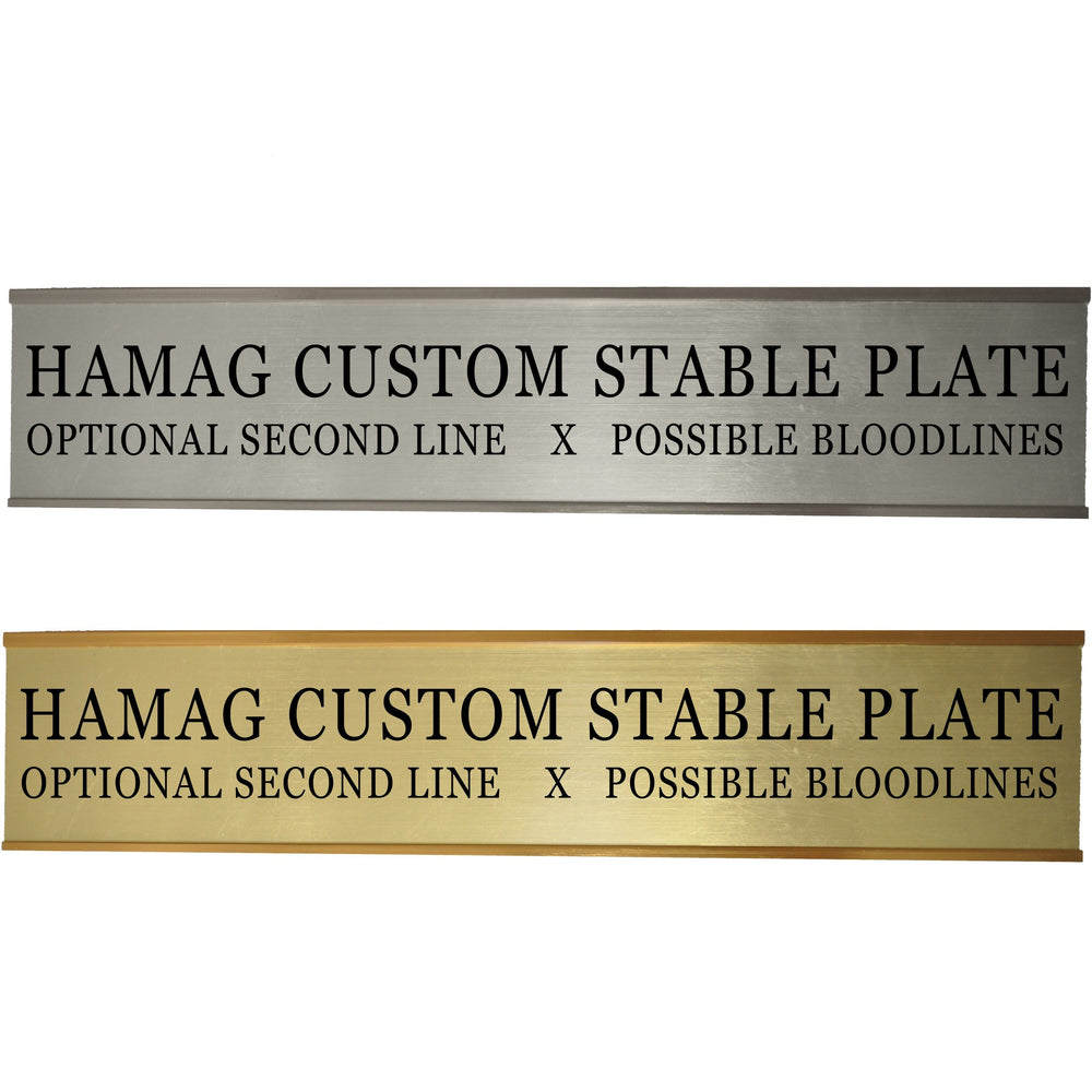 Slide-In Stable or Office Plate