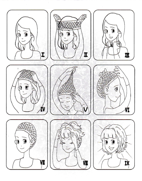 Nylon Hair Net Instructions