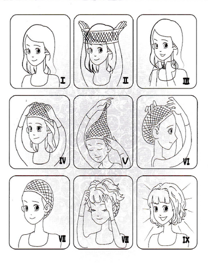 Nylon Hair Net Instructions