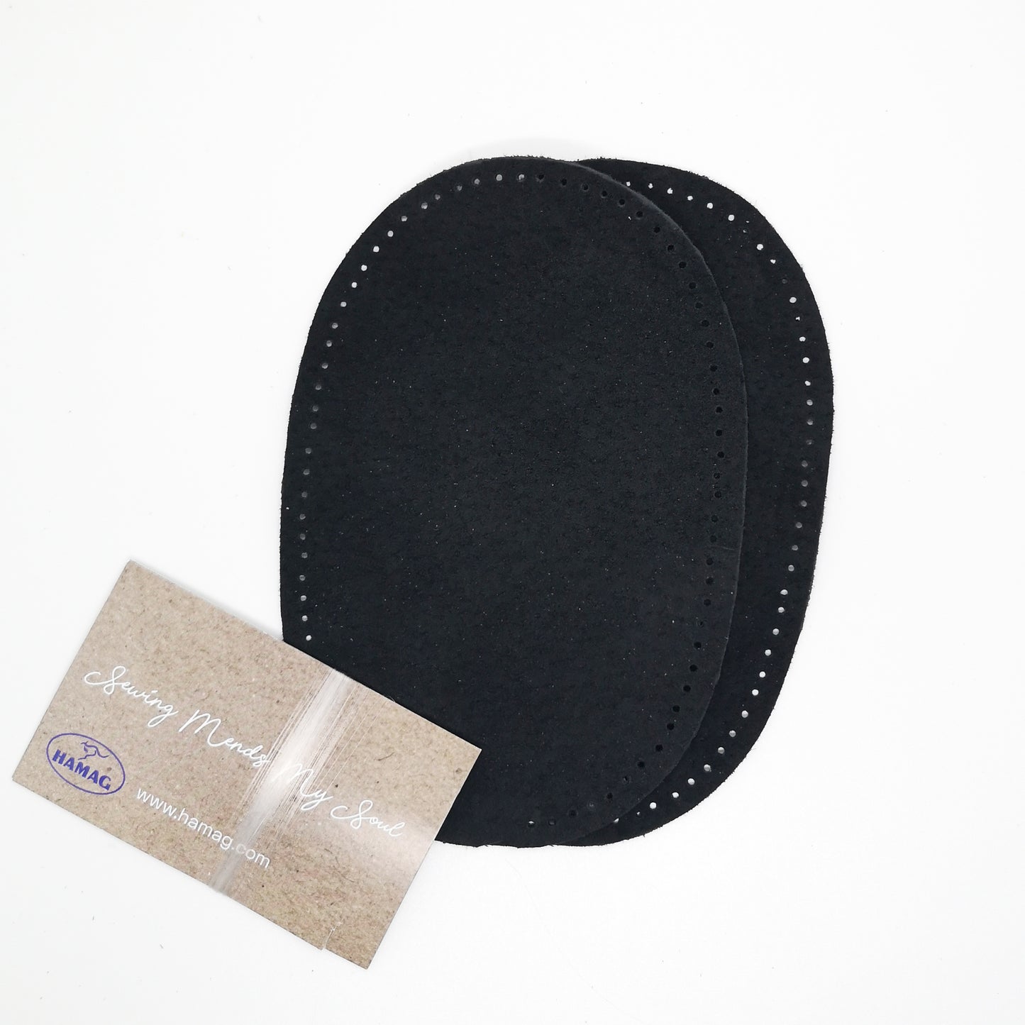 Pigskin Leather Hand punched Elbow/Knee Patches