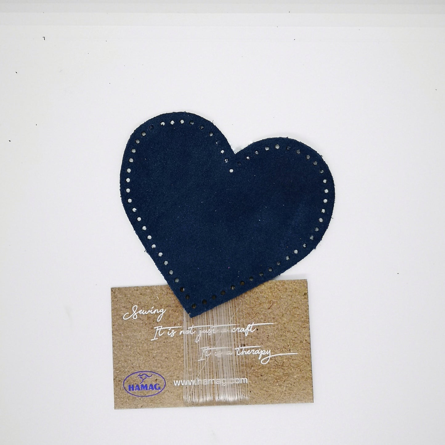 Heart Shaped Suede Leather Elbow Patch/Embellishment