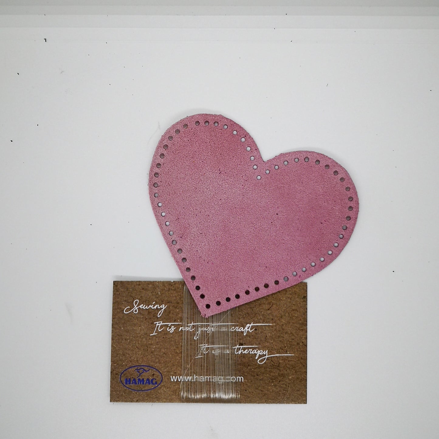 Heart Shaped Suede Leather Elbow Patch/Embellishment