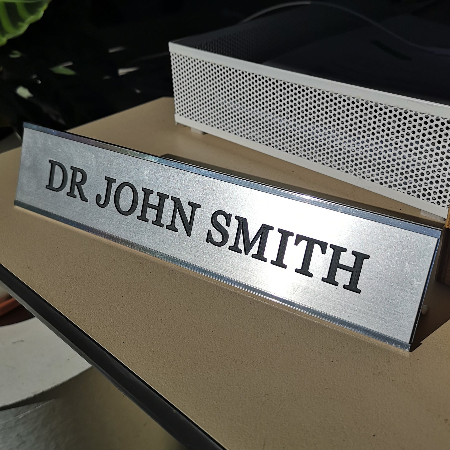 Bracket for Desk Office Nameplate