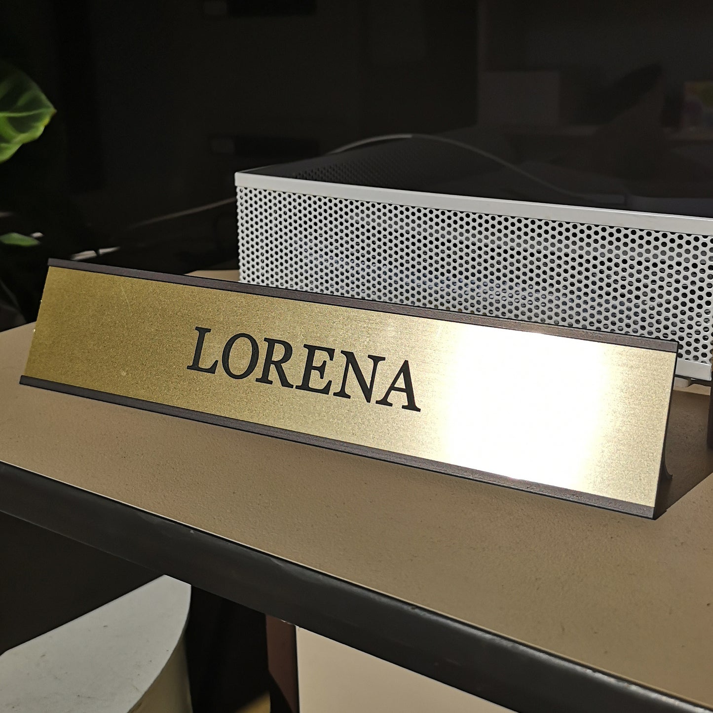 Bracket for Desk Office Nameplate