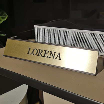 Bracket for Desk Office Nameplate