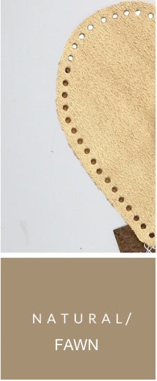 Heart Shaped Suede Leather Elbow Patch/Embellishment