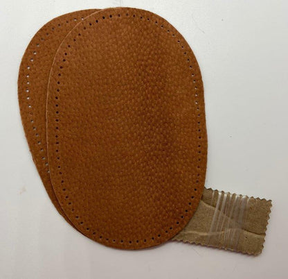 Pigskin Leather Hand punched Elbow/Knee Patches
