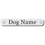 Engraved Nameplate for Dog Collar 75mm