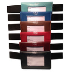 Coloured Leather Equestrian Medical Armband