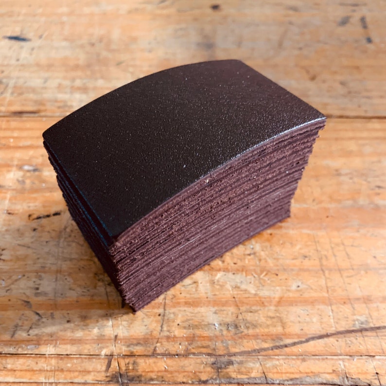 Cowhide Craft Leather Rectangles